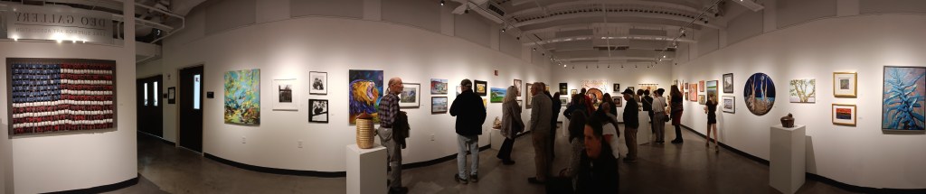 Panoramic view of LSAA Member Show 2026